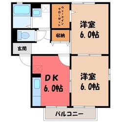 アンバサダーヒルズ Hの物件間取画像